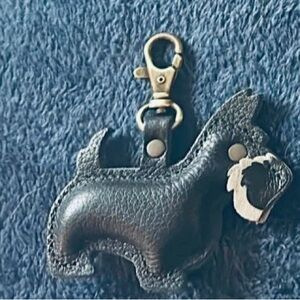 Portland Leather Goods Black Leather Remi Purse Charm